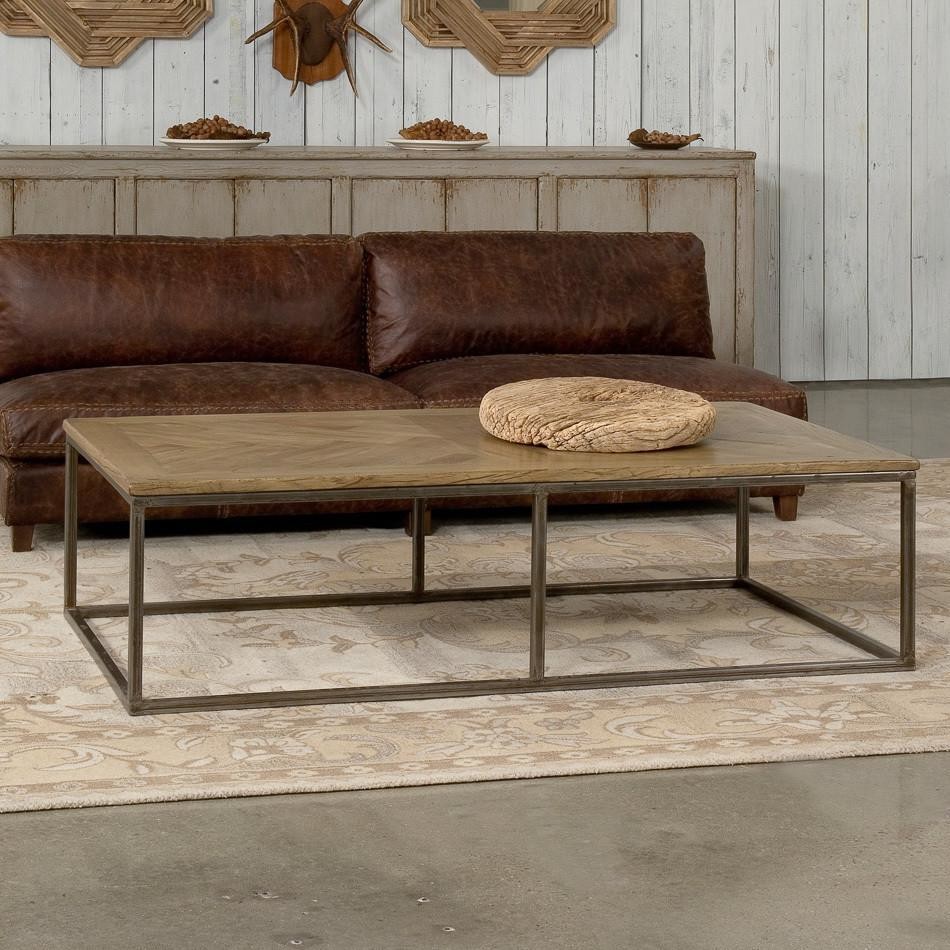 Alby Cocktail Table  Drifwood Finish   Transitional   Coffee Tables   by Rustic Edge  Houzz