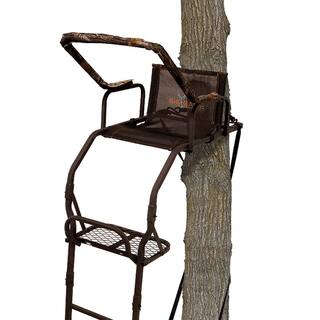 BIG GAME TREESTANDS 17 ft. Warrior DXT Lightweight Portable Hunting Outside Tree Stand Ladder BGM-LS3811