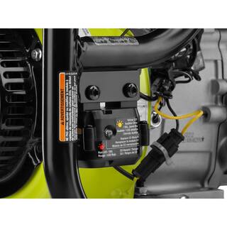 RYOBI 3600-Watt Gasoline Powered Recoil Start Portable Generator with CO Shutdown Sensor RY903622