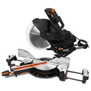 WEN 12 in. 15 Amp Dual Bevel Sliding Compound Miter Saw with Laser MM1214T