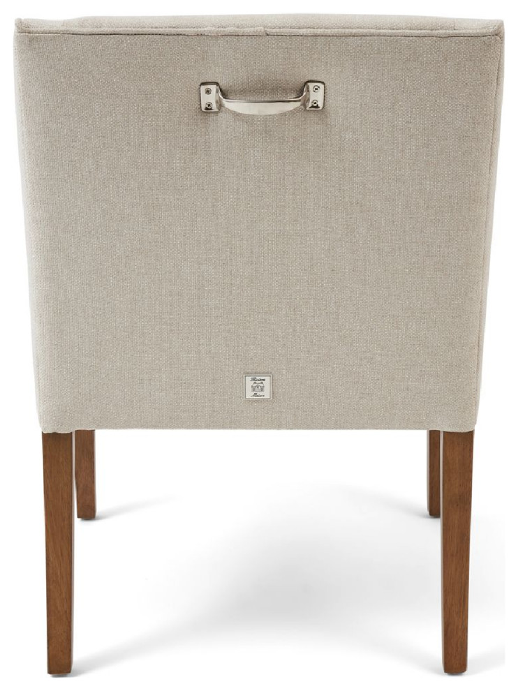 Modern Upholstered Dining Armchair  Rivi√®ra Maison Savile Row   Midcentury   Dining Chairs   by Oroa   Distinctive Furniture  Houzz