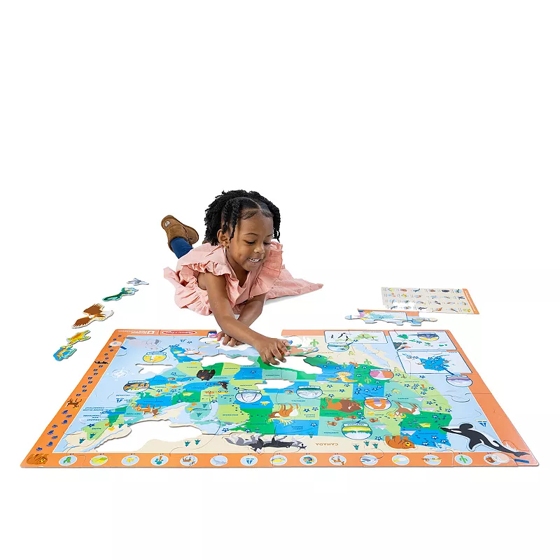 Melissa and Doug National Parks U.S.A. Map Floor Puzzle