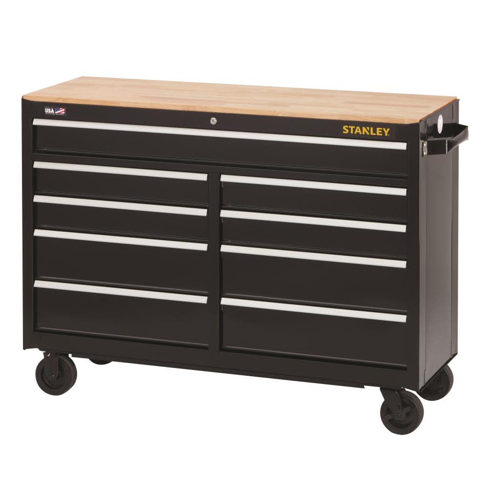 52 in. W 300 Series 9-Drawer Mobile Workbench ;