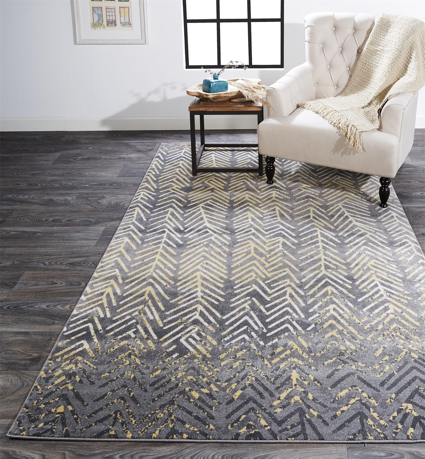 Milania Gray Rug by BD Fine