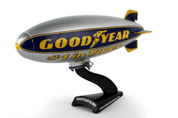 Postage Stamp PS5411 1 Blimp Goodyear 1/350