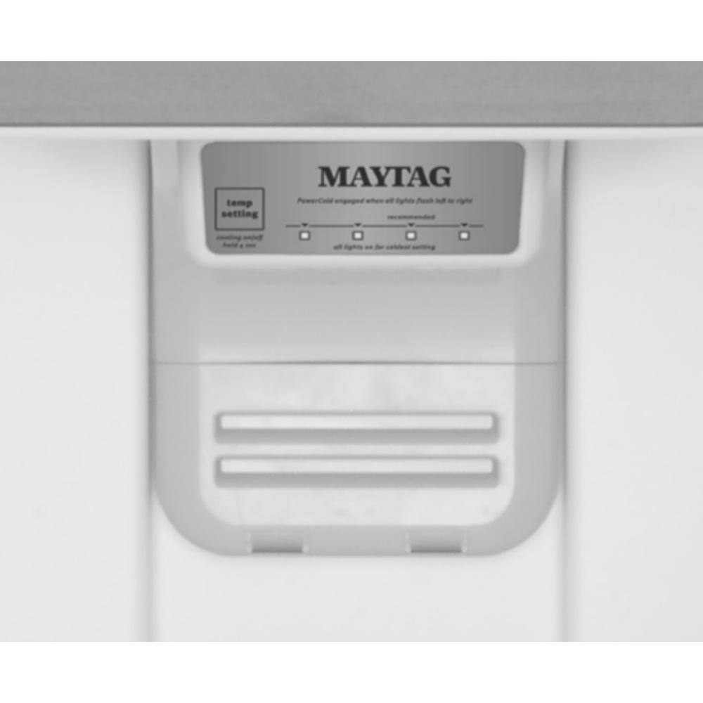 Maytag 18 cu. ft. Top Freezer Refrigerator in White MRT118FFFH