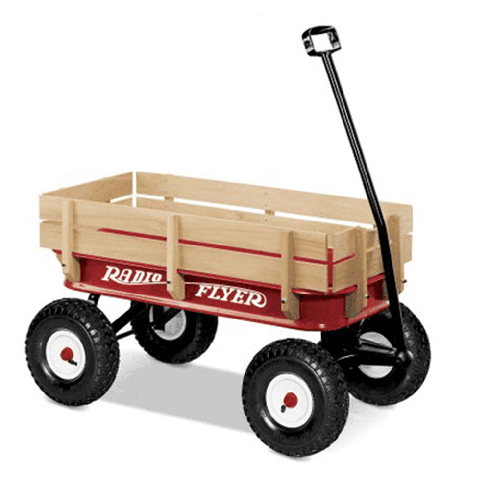 Radio Flyer, 36" All Terrain Wagon, Air Tires, Red