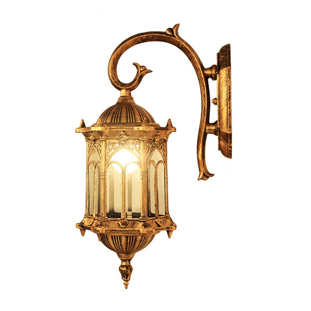 TFCFL Retro Outdoor Exterior Wall Lantern Lamp Light Fixture Sconce Porch Light