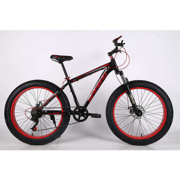 2023 26 inch oy wheel steel frame bicycle mountain bike 21 speed shifter MTB bicycle SNOW BIKE made in China OEM for customer