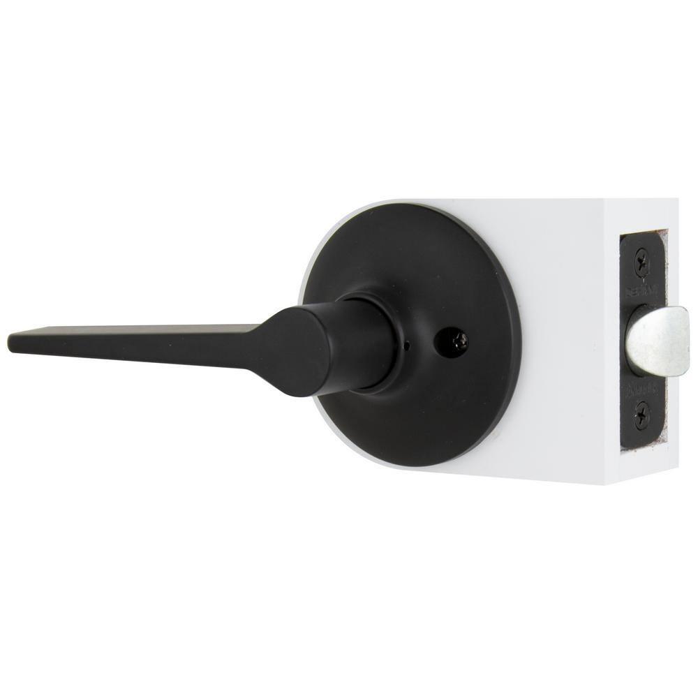 Defiant Freedom Matte Black HallCloset Door Lever 32LEX903B