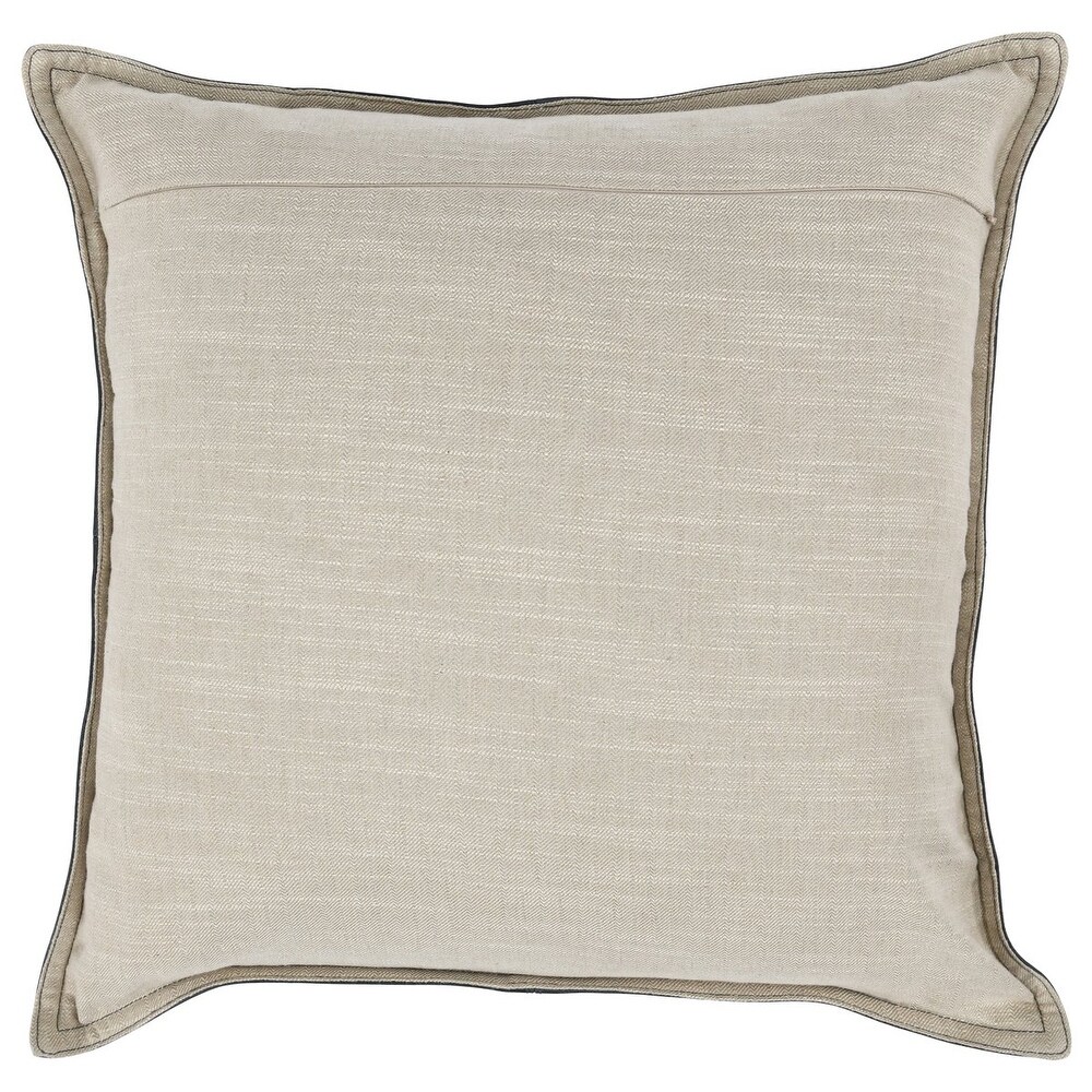 Cheyenne 100% Leather Throw Pillow By Kosas Home