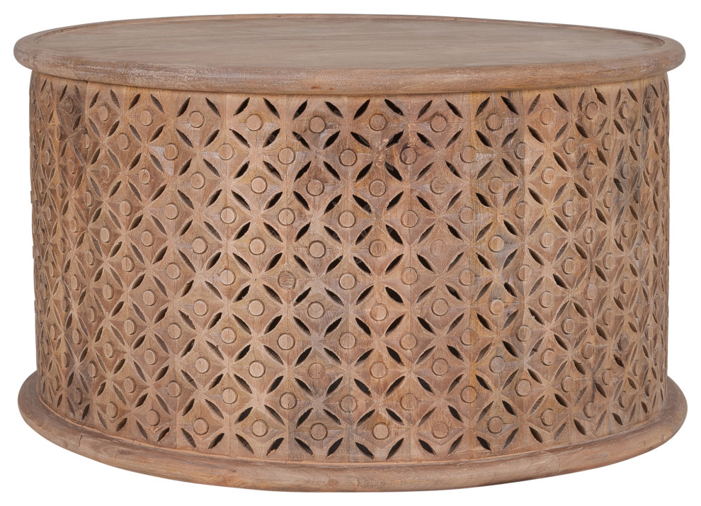 East at Main Toledo Natural Coffee Table   Transitional   Coffee Tables   by East at Main  Houzz