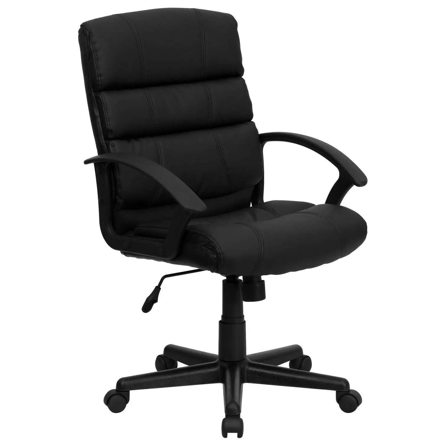 Black Leather Office Chair