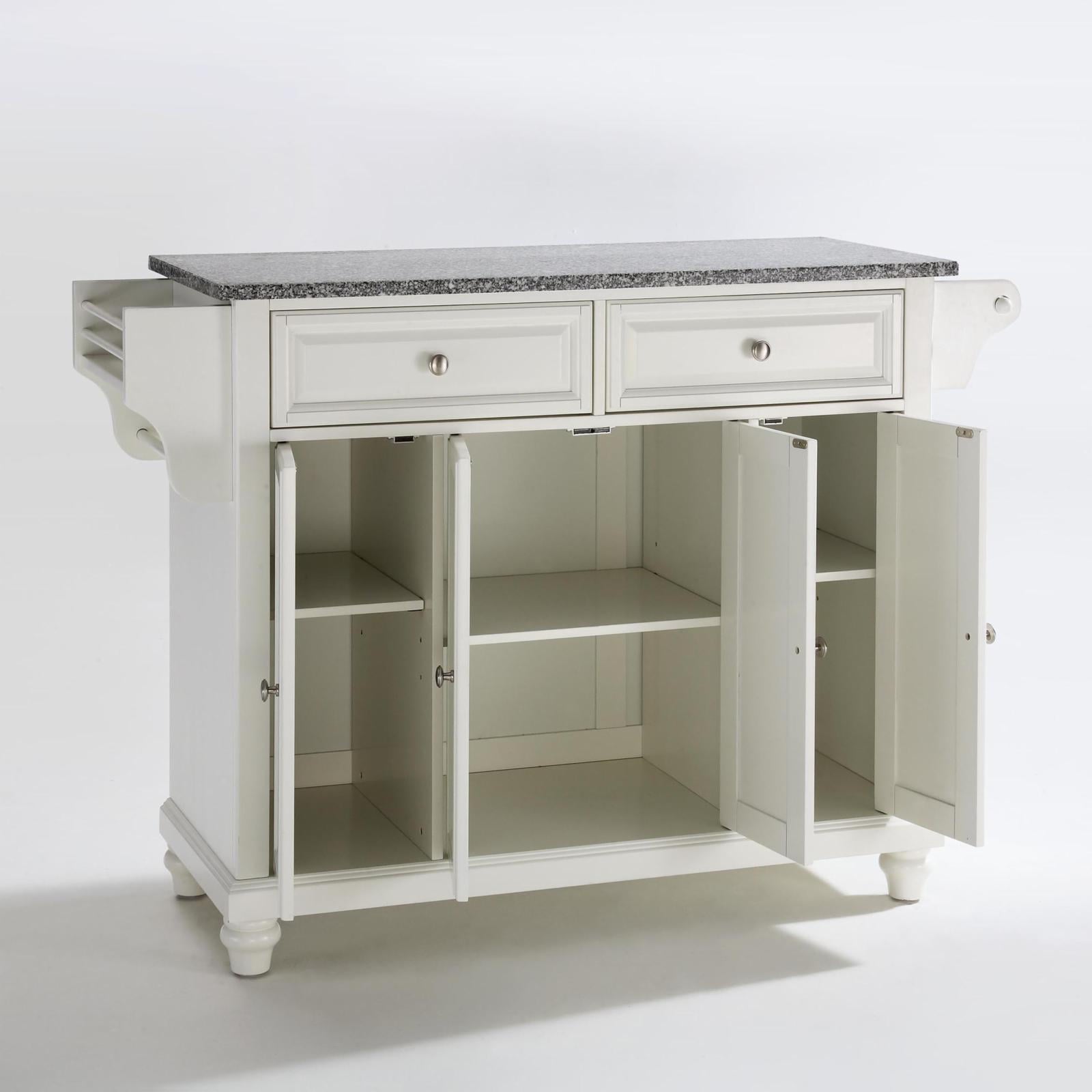 Crosley Cambridge Solid Granite Top Kitchen Island