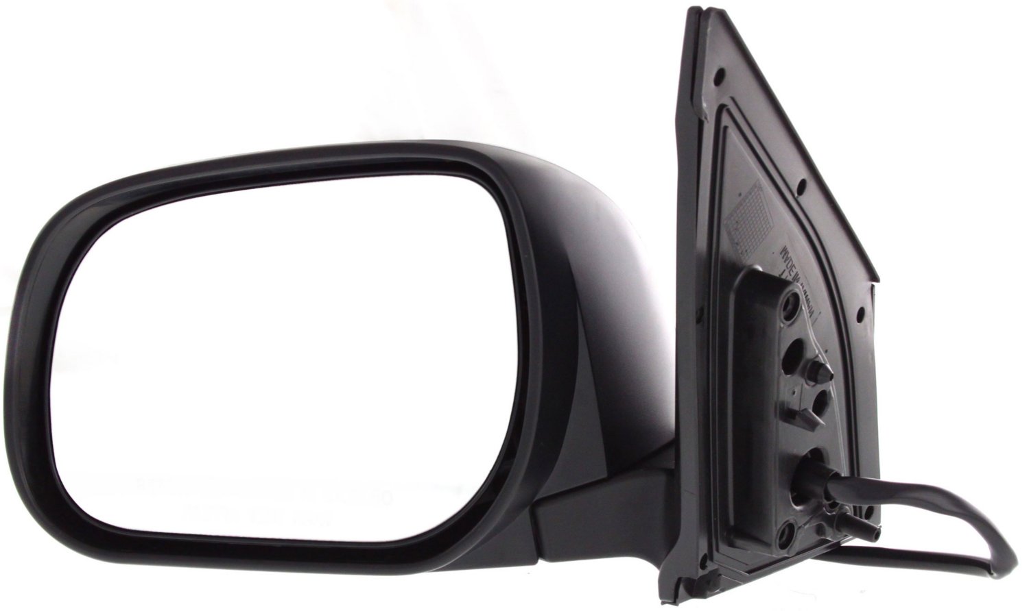 Mirror Compatible With 2009-2012 Toyota RAV4 Left Driver Side Heated In-housing Signal Light Paintable Kool-Vue