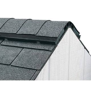 Air Vent Shinglevent II 1.4 in. x 14 in. x 48 in. Ridge Vent in Black with Nails (Sold in Carton of 104 ft. Pieces Only) SHFVBLN