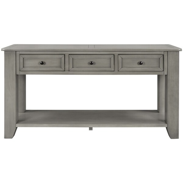 Console Table with 3 Drawers and 1 Shelf