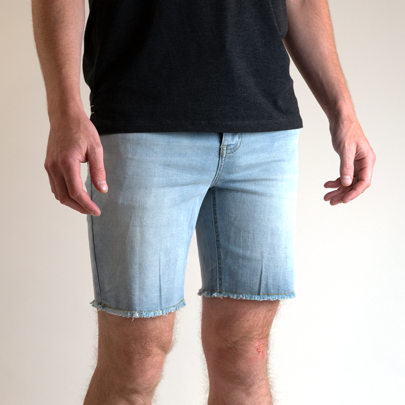 Stretch Jorts - Light Blue by Handup Gloves