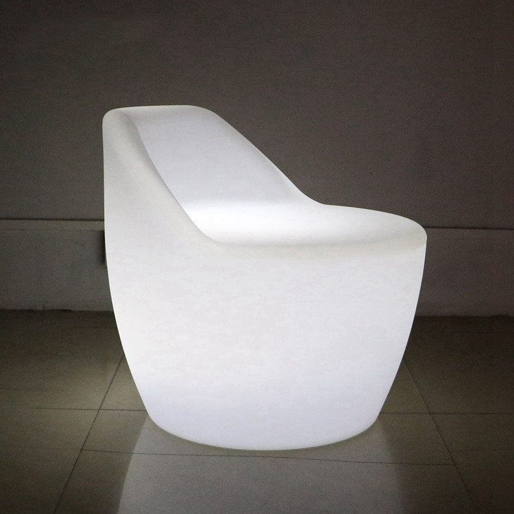 Glowing Lounge Led Colorful Bar Chair with Backrest   Contemporary   Armchairs And Accent Chairs   by Miron Demid LLC  Houzz