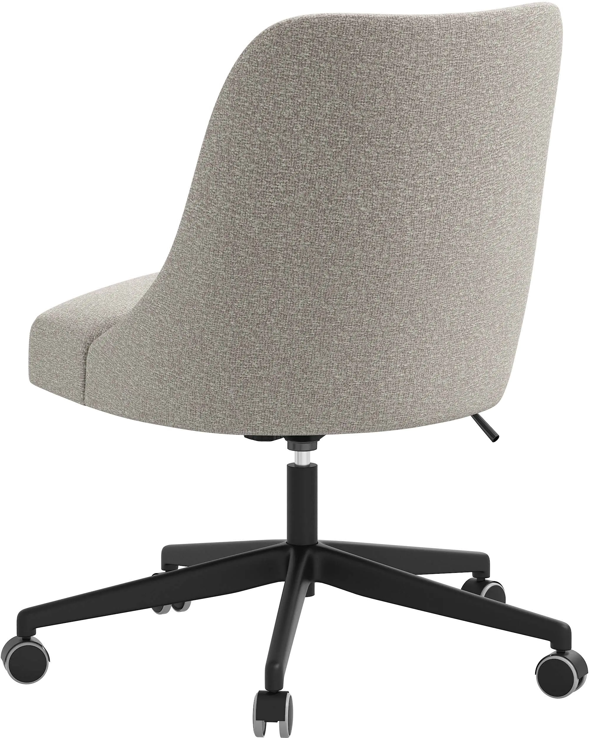 Spencer Elephant Gray Office Chair - Skyline Furniture