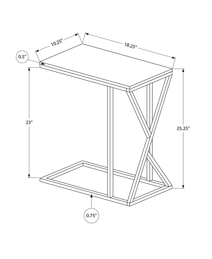 Monarch Specialties Accent Table