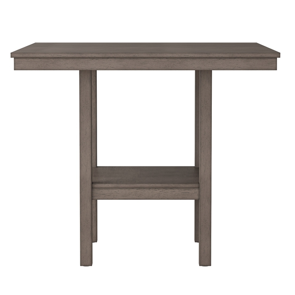 CorLiving Tuscany Washed Grey Counter Height Dining Table