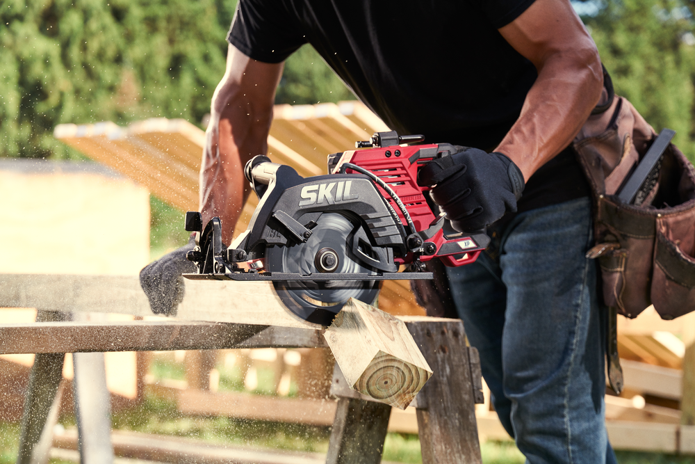 Skil 40V 20Vx2 XP Circular Saw Kit Brushless 7 1/4 Rear Handle