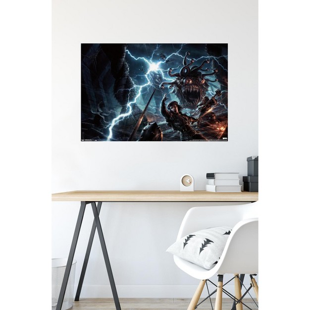 Trends International Dungeons And Dragons Battle Unframed Wall Poster Prints