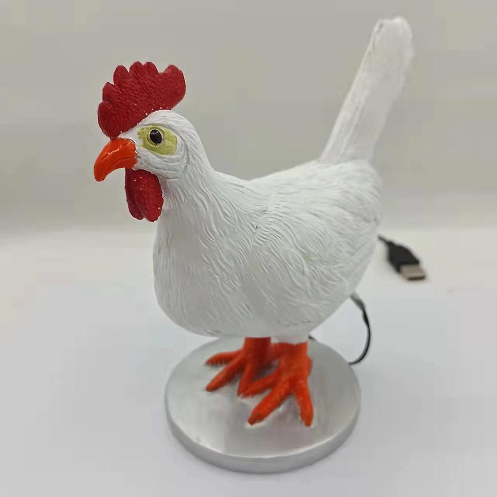 Household Easter Home Decor Simulated Animal Chicken Eggs Lamp Taxider