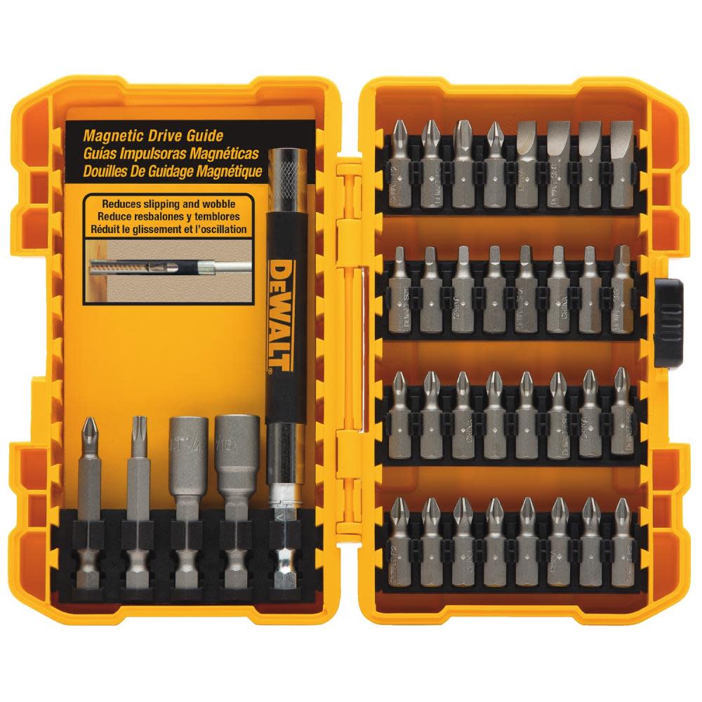 37-Piece Screw Driving Set with Tough Case