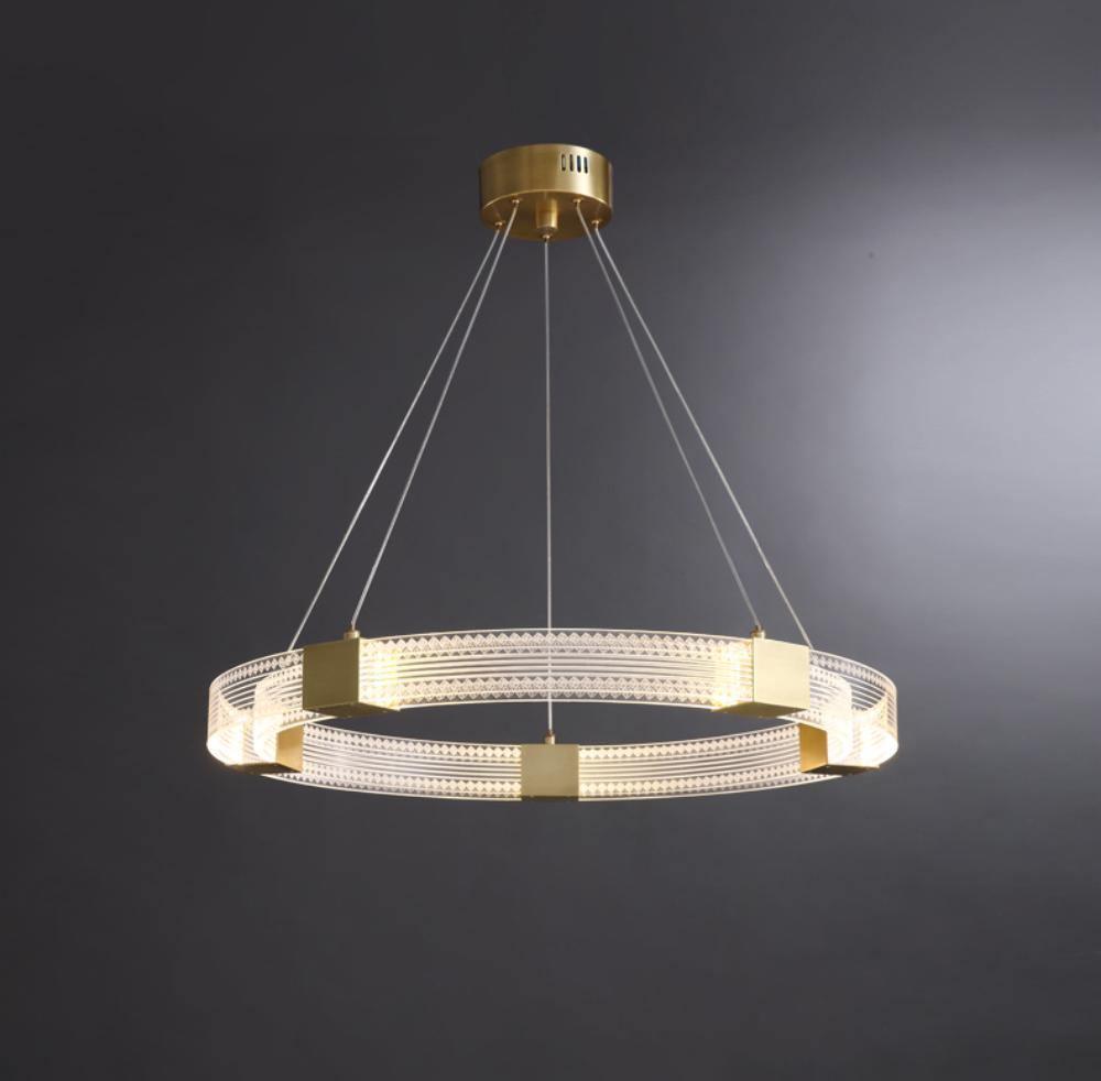 Parallel Ring LED Chandelier