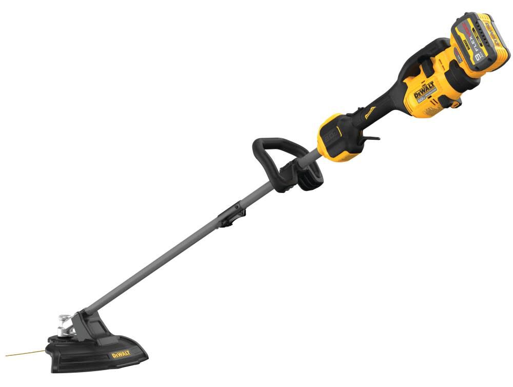 DEWALT 60V MAX* 17 in. Brushless Attachment Capable String Trimmer Kit DCST972X1 from DEWALT