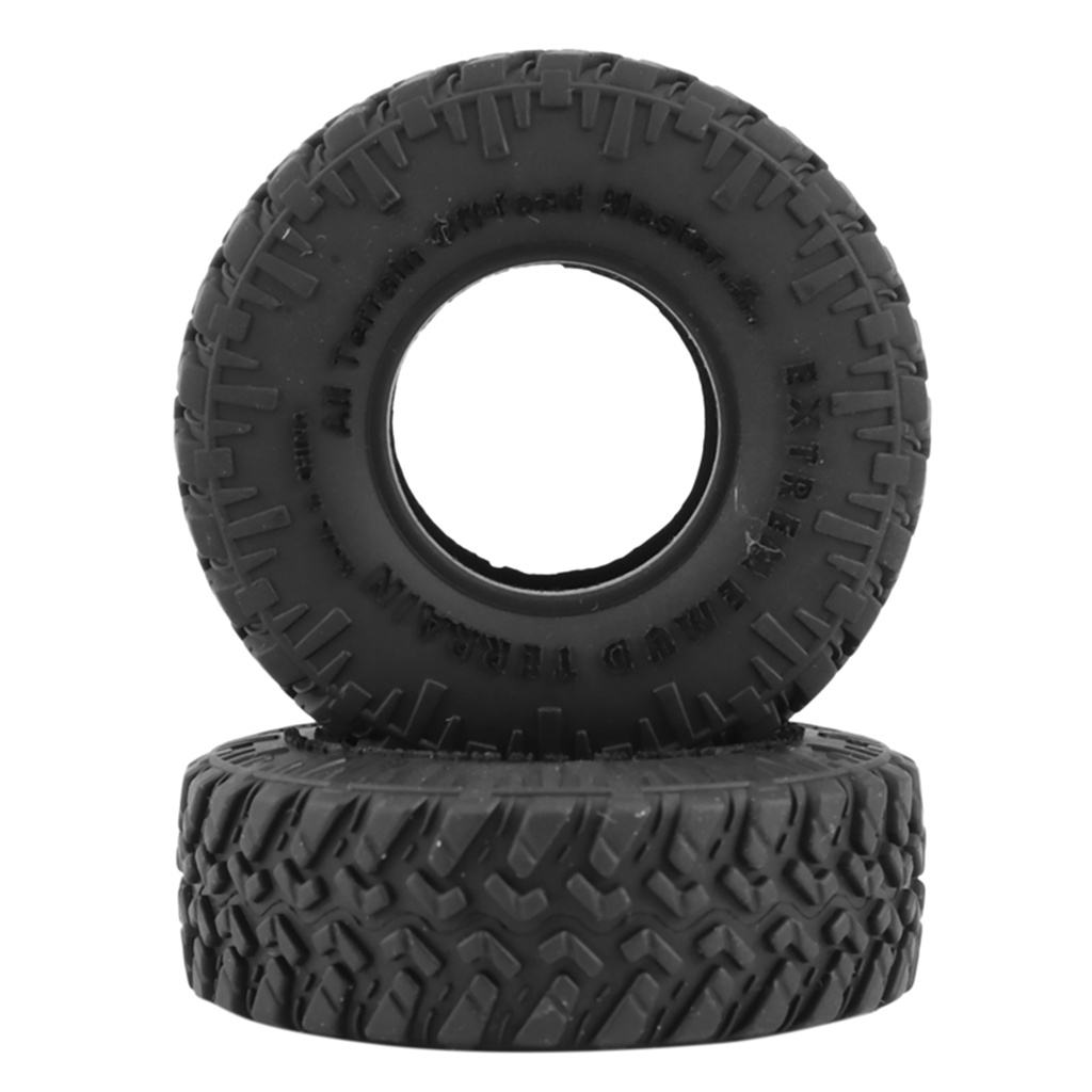 Super Soft Sticky 1.0 Crawler Tires 52*19mm for 1/18 1/24 RC Crawler Car Axial SCX24 FMS FCX24 AX24 Upgrade (T1011)