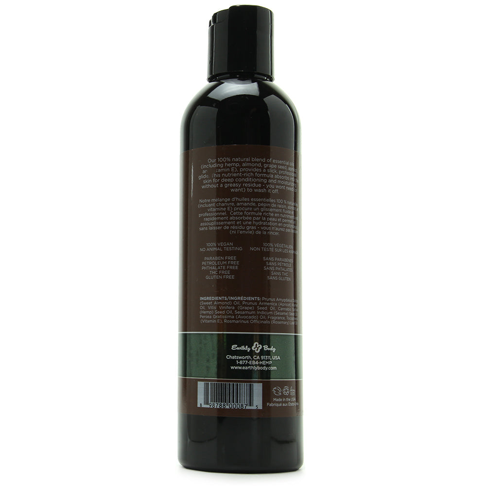 Hemp Seed Massage Oil 8oz/236ml in Unscented