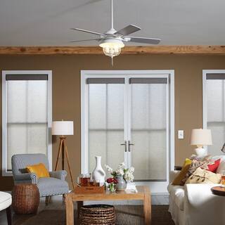 Lutron Skylark Combination Fan and Light Control 3-Speed 1.5A Fan300W Incandescent Single-Pole Light Almond (S2-LFSQH-LA) S2-LFSQH-LA