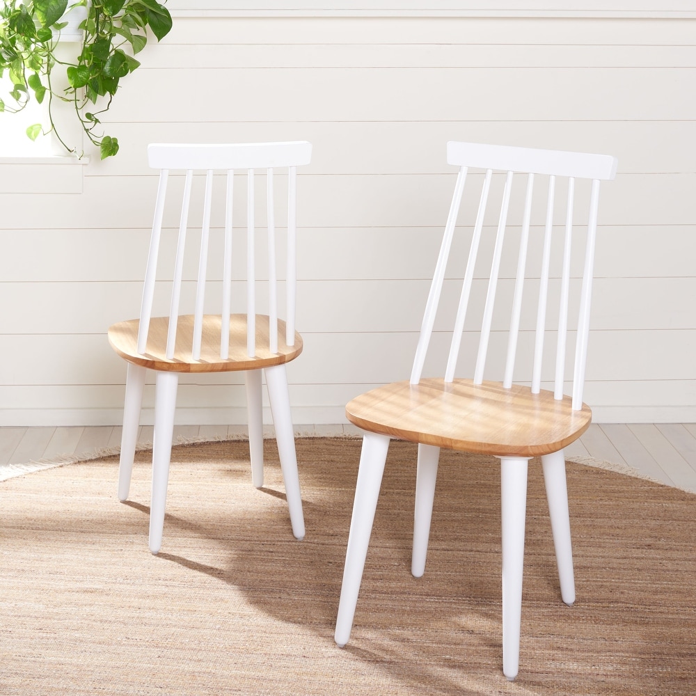 SAFAVIEH Burris Spindle Back Side Chair (Set of 2)   17.3\