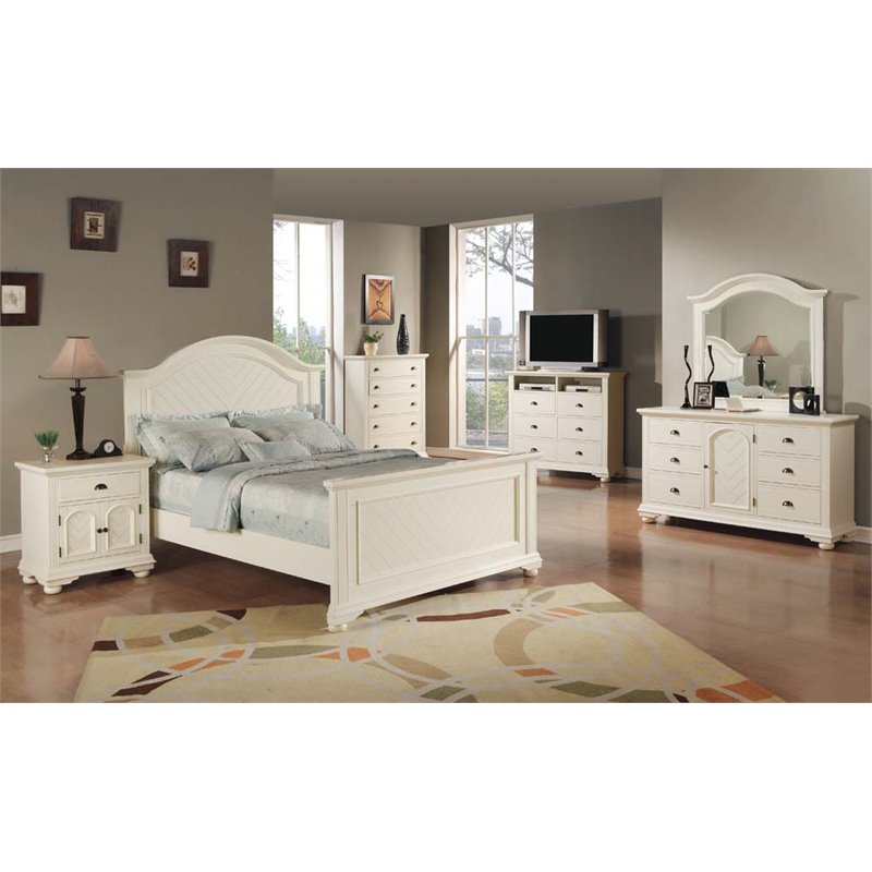 Picket House Addison White Nightstand