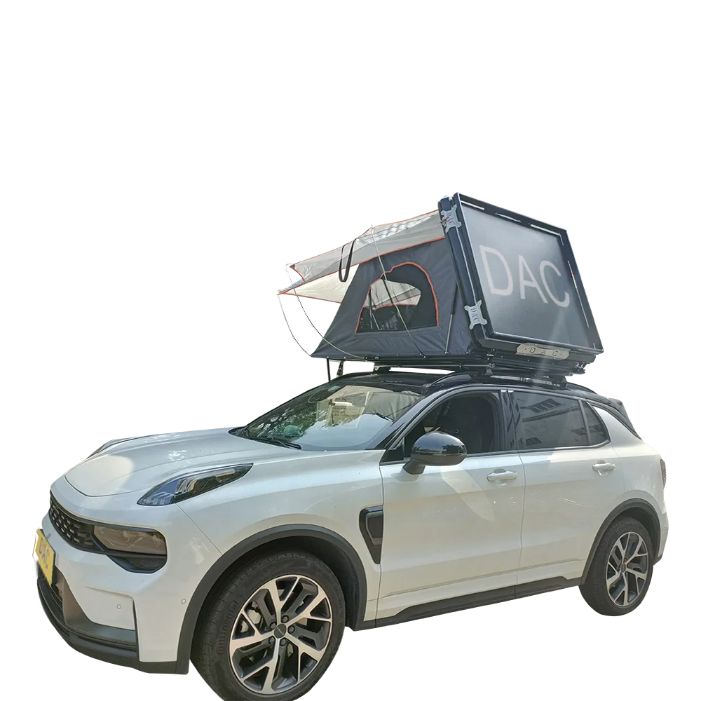 2023 hot sell high quality roof top tent camping outdoor overland SUV Truck roof top tent with rack ladder