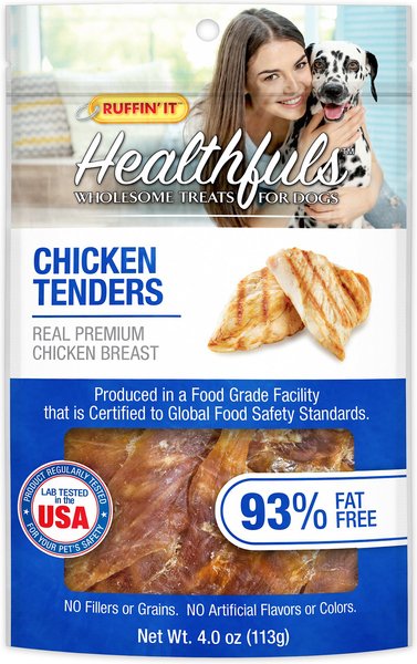 RUFFIN' IT Healthfuls Chicken Tenders Dog Treats