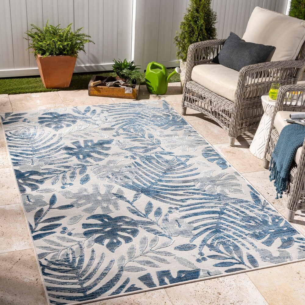 Artistic Weavers Cabo Casual Palm Indoor/ Outdoor Area Rug