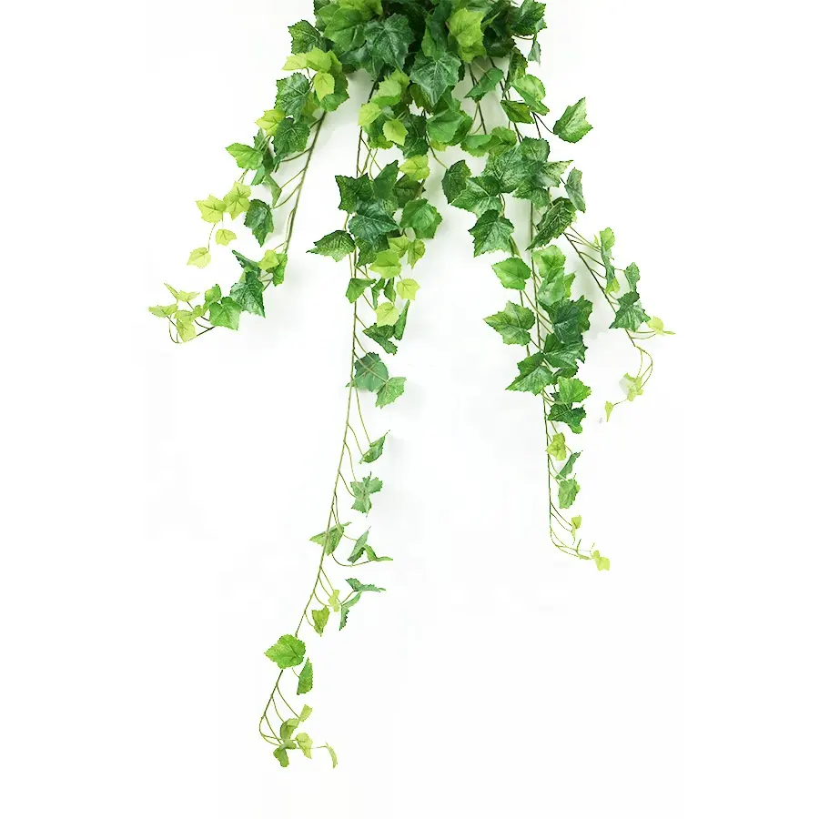 Supplies artificial 245lvs mini green grape leaves hanging bush