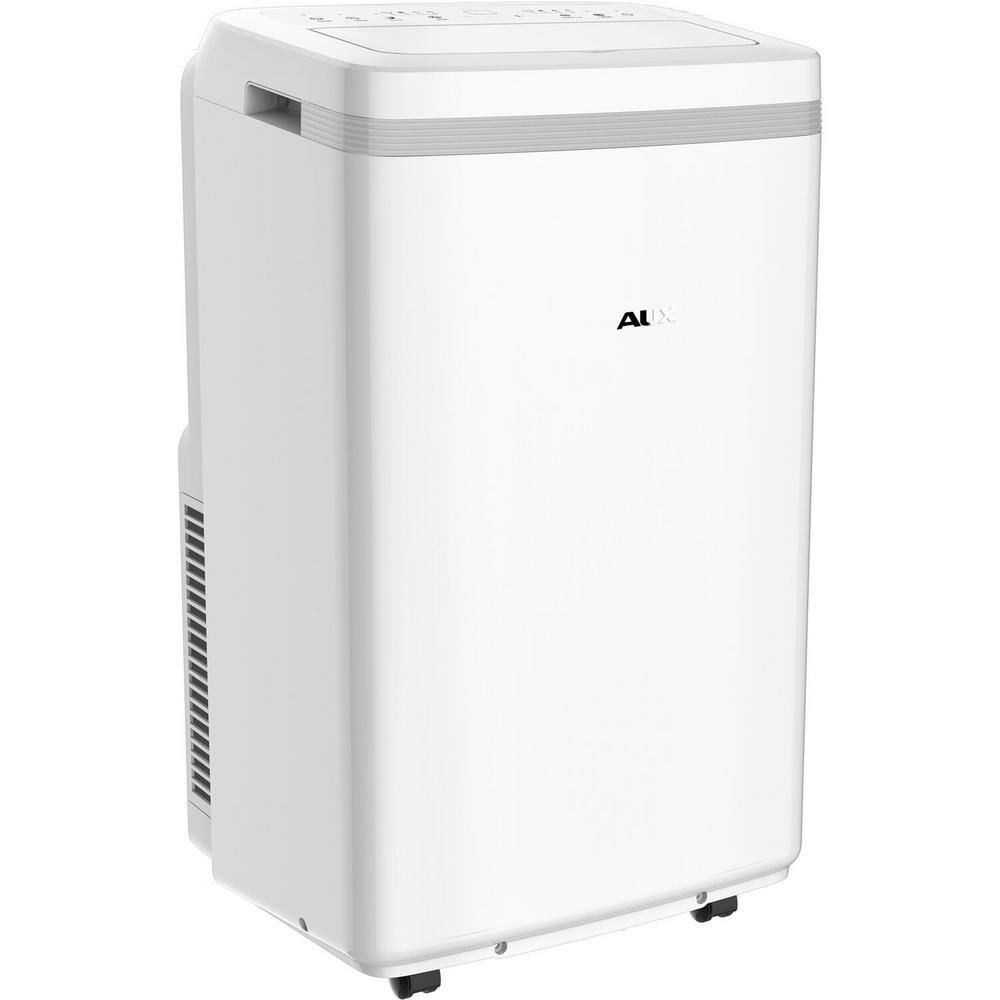 13000 BTU (8000 BTU DOE) Portable Air Conditioner wWheels 350 Sq.Ft Dehumidifer 3-Modes Auto Restart Timer in White MF-13KC