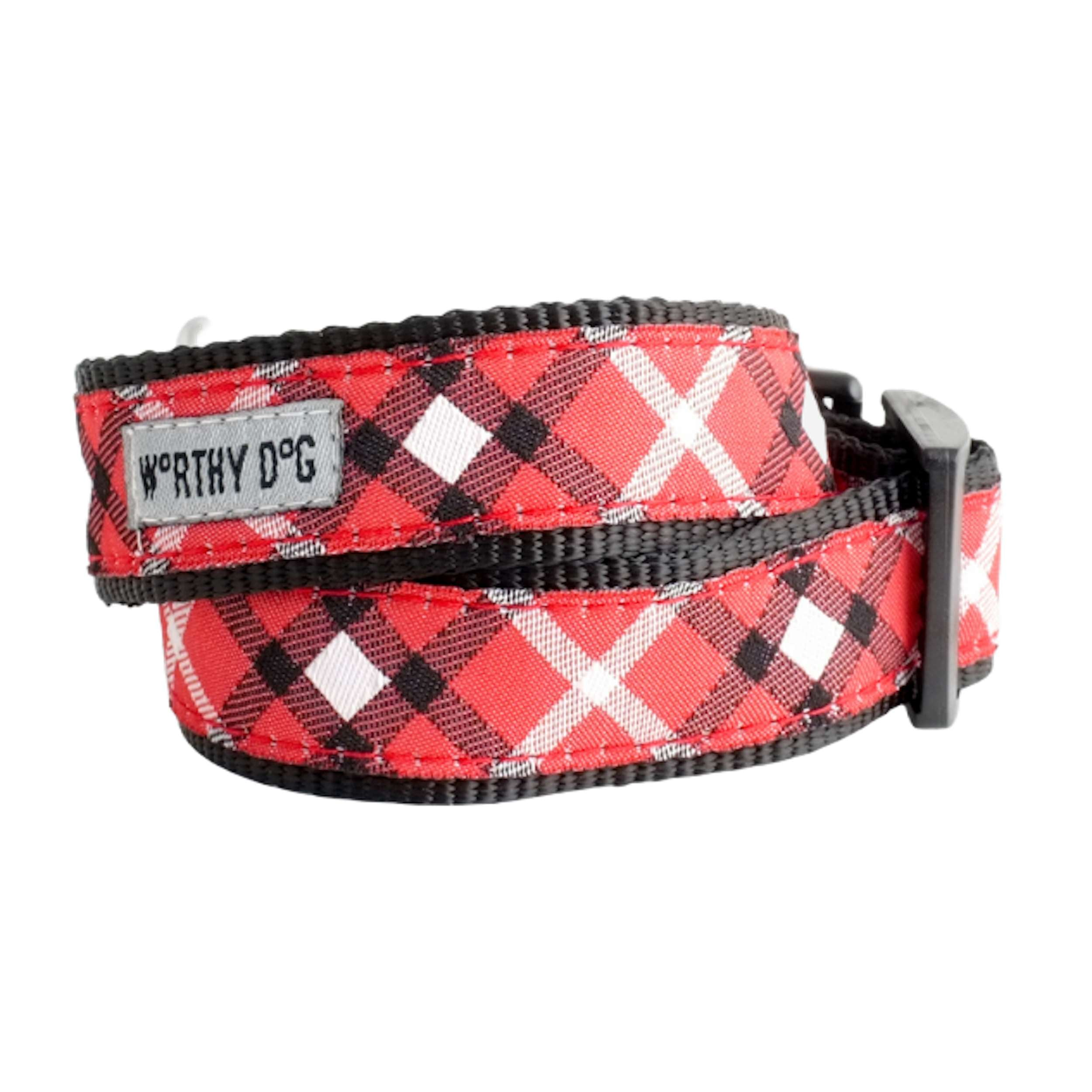 Collar | Bias Plaid Red