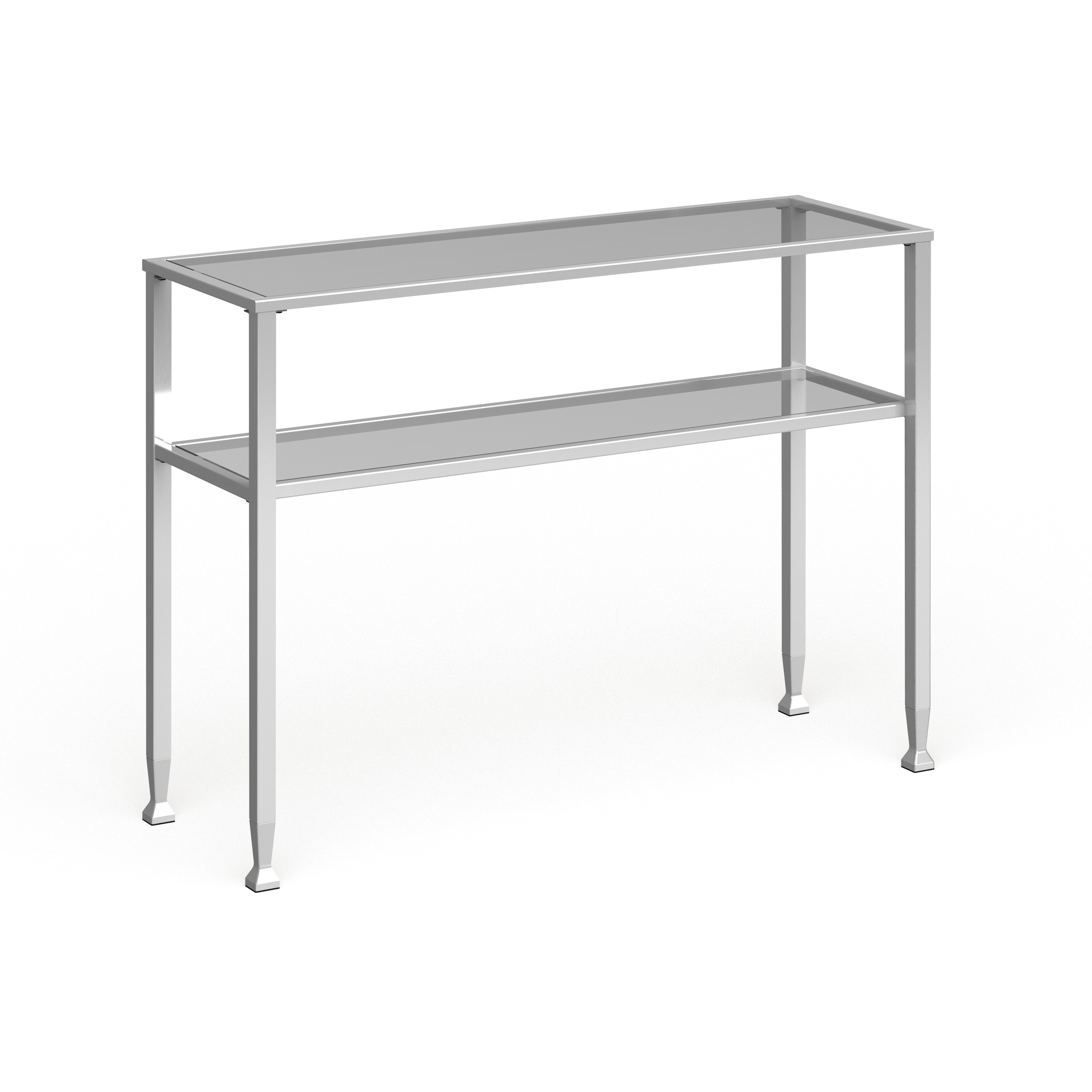 SEI Furniture Price Metal/ Glass Console Table