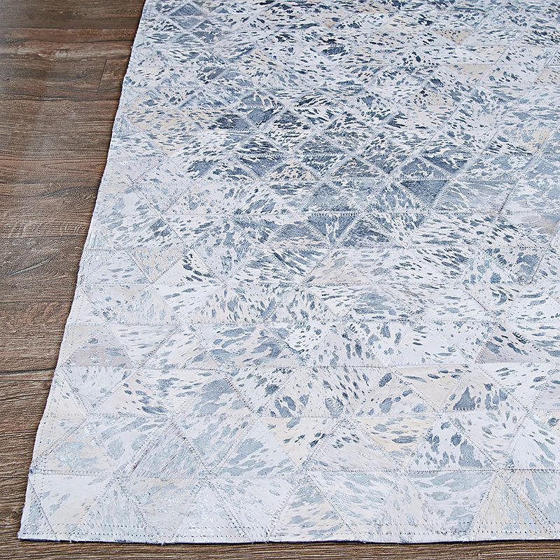 Couristan Chalet Oasis Cowhide Leather Area Rug