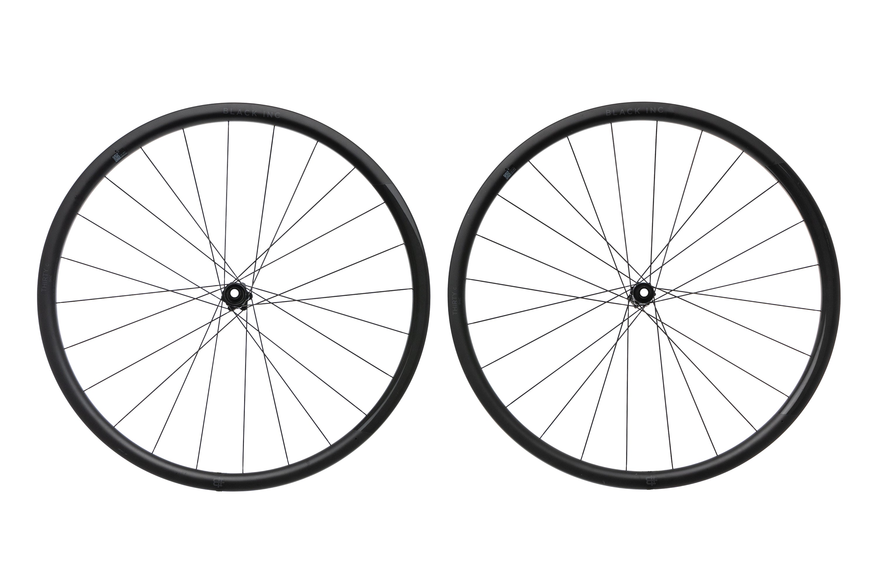 Black Inc THIRTY Disc Carbon Clincher 700c Wheelset