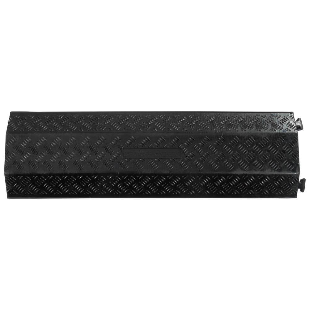 Guardian 2-Channel Drop-Over Cable Protector Ramp for 1.375 in. Dia Cables DH-CR-5