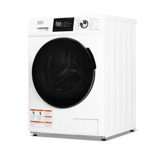 BLACK+DECKER 2.7 cu. Ft. Front Load Washer with 16 cycles in Compact White BFLW27MW