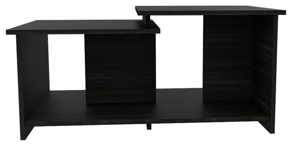 DEPOT E SHOP Leanna 3 Coffee Table  Black   Transitional   Coffee Tables   by DEPOT ESHOP LLC  Houzz