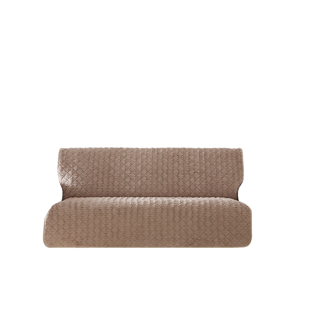SureFit Alex Quilted Fur Furniture Protector   68x75